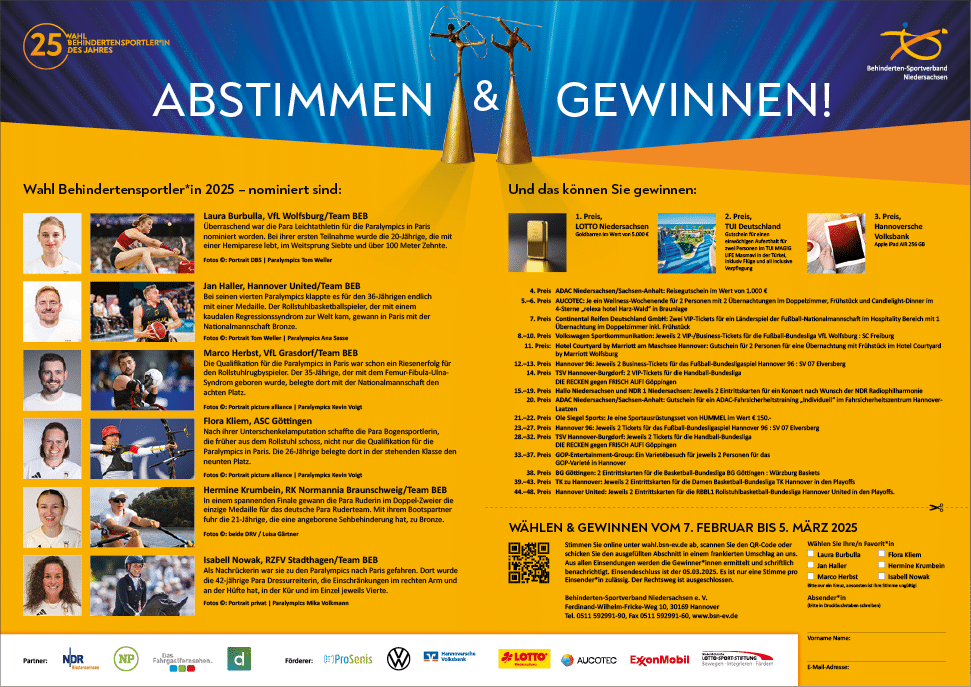 Doppelseitige Anzeige im Neuen Start und LSB Magazin