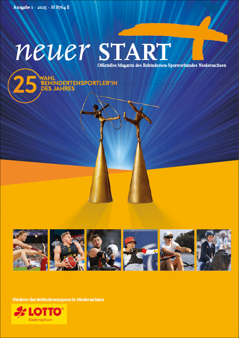 Titelseite Neuer Start, Ausgabe 1/2025