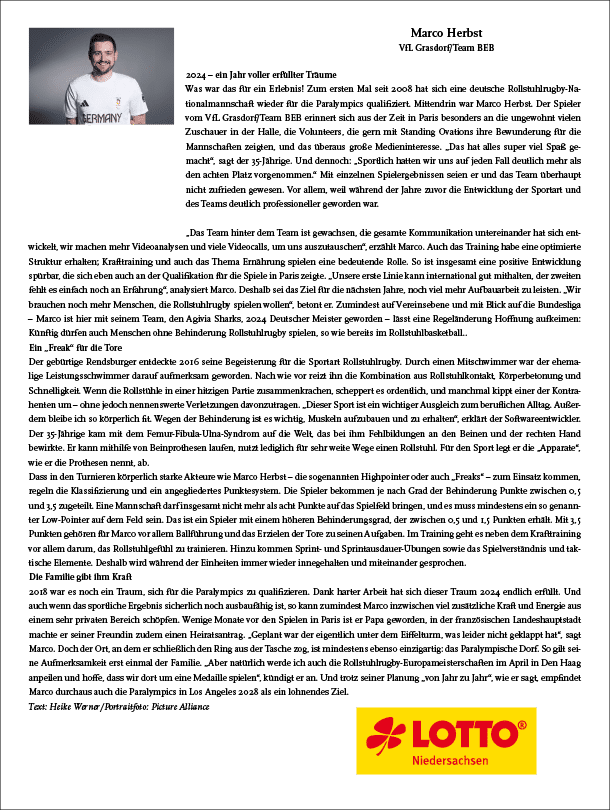 Neuer Start 1/2025: Portrait Marco Herbst