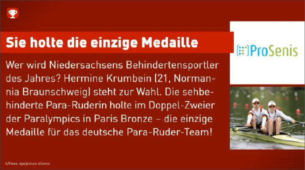 Das Fahrgastfernsehen in Bussen und Bahnen: Portrait Hermine Krumbein